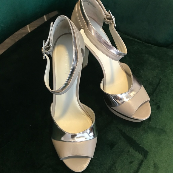 Nine West Cmon open toe platform heels - Picture 2 of 5